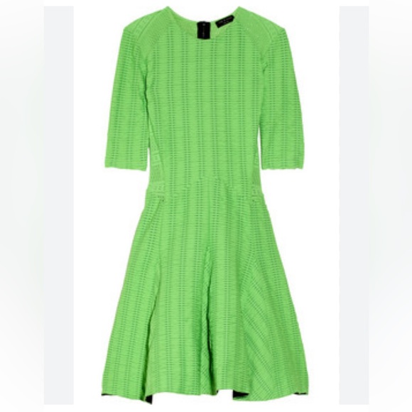 Rag & Bone Runway Neon Green Dress Ready To Wear Spring Summer 2013 New York - Picture 4 of 15